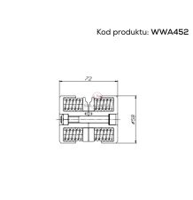 SPRĘŻYNA SPRZĘGŁA KŁOWEGO BONDIOLI  F-60 [WWA452]