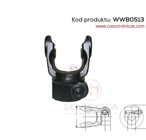 WIDŁAK ( 30,20- 79,4) 1 3/4" Z20 [WWB0513]