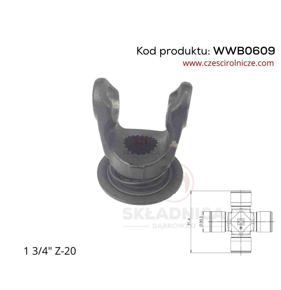 WIDŁAK ( 30,20- 91,40 )  1 3/4 - Z20  " [WWB0609]