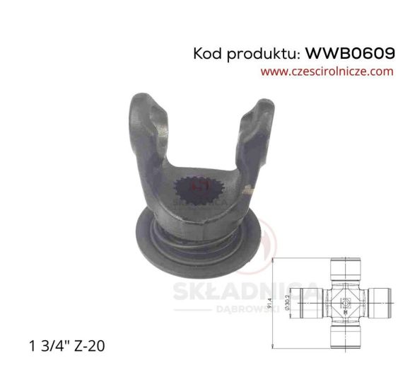 WIDŁAK ( 30,20- 91,40 )  1 3/4 - Z20  " [WWB0609]