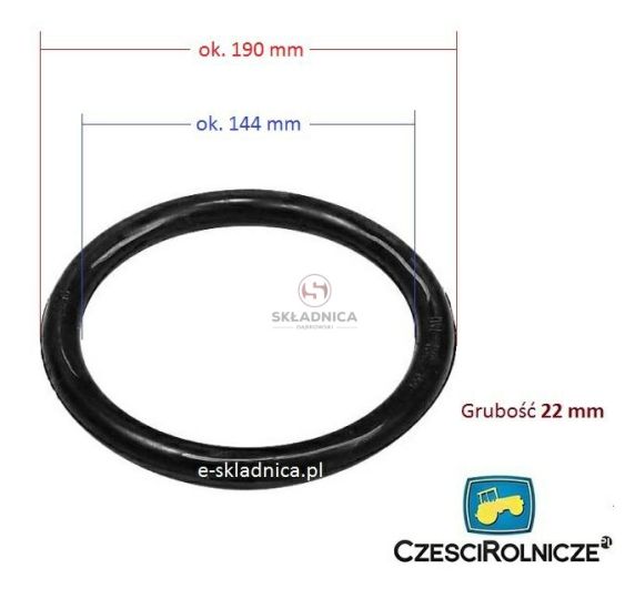 ORING  146.00 * 20.00   SYSTEM PERROT 5" [BNA510]