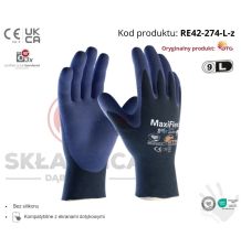 RĘKAWICE ROBOCZE ATG MAXIFLEX ELITE [RE42-274-L-z]