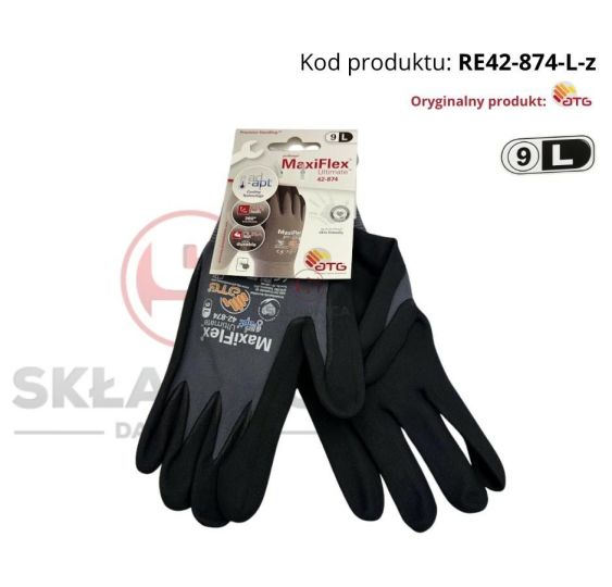 RĘKAWICE ROBOCZE ATG MAXIFLEX ULTIMATE [RE42-874-L-z]