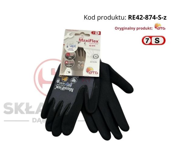 RĘKAWICE ROBOCZE ATG MAXIFLEX ULTIMATE [RE42-874-S-z]