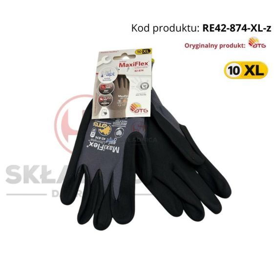 RĘKAWICE ROBOCZE ATG MAXIFLEX ULTIMATE   [RE42-874-XL-z]