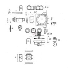 Poussoir conique P120 [OPP05-0004]