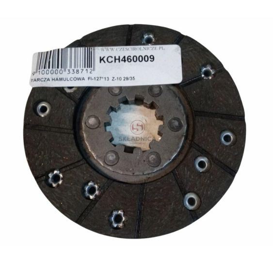 Bremsscheibe FI-127*13 Z-10 [KCH460009]