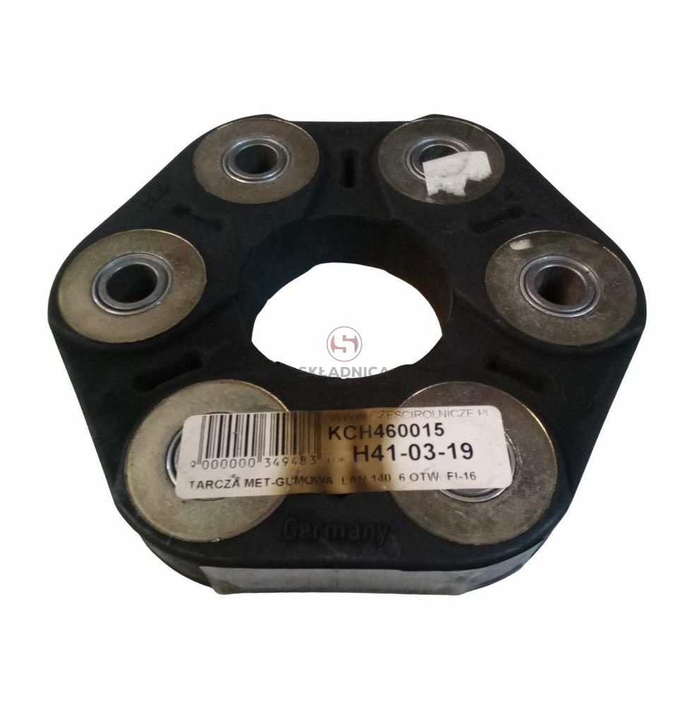 TARCZA MET-GUMOWA  LAN 140  6 OTW. FI-16 [KCH460015]