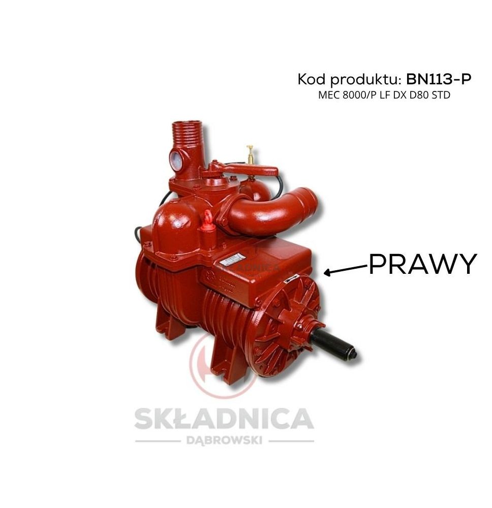 KOMPRESOR BECZKOWOZU  MEC 8000 P  LF DX [BN113-P]