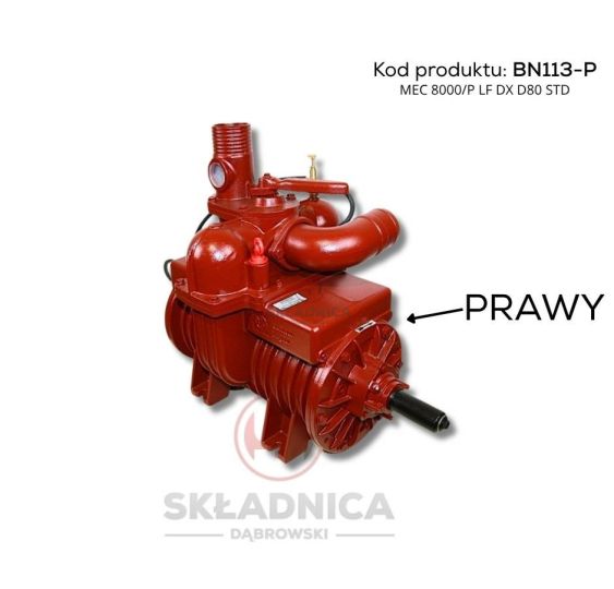 KOMPRESOR BECZKOWOZU  MEC 8000 P  LF DX [BN113-P]