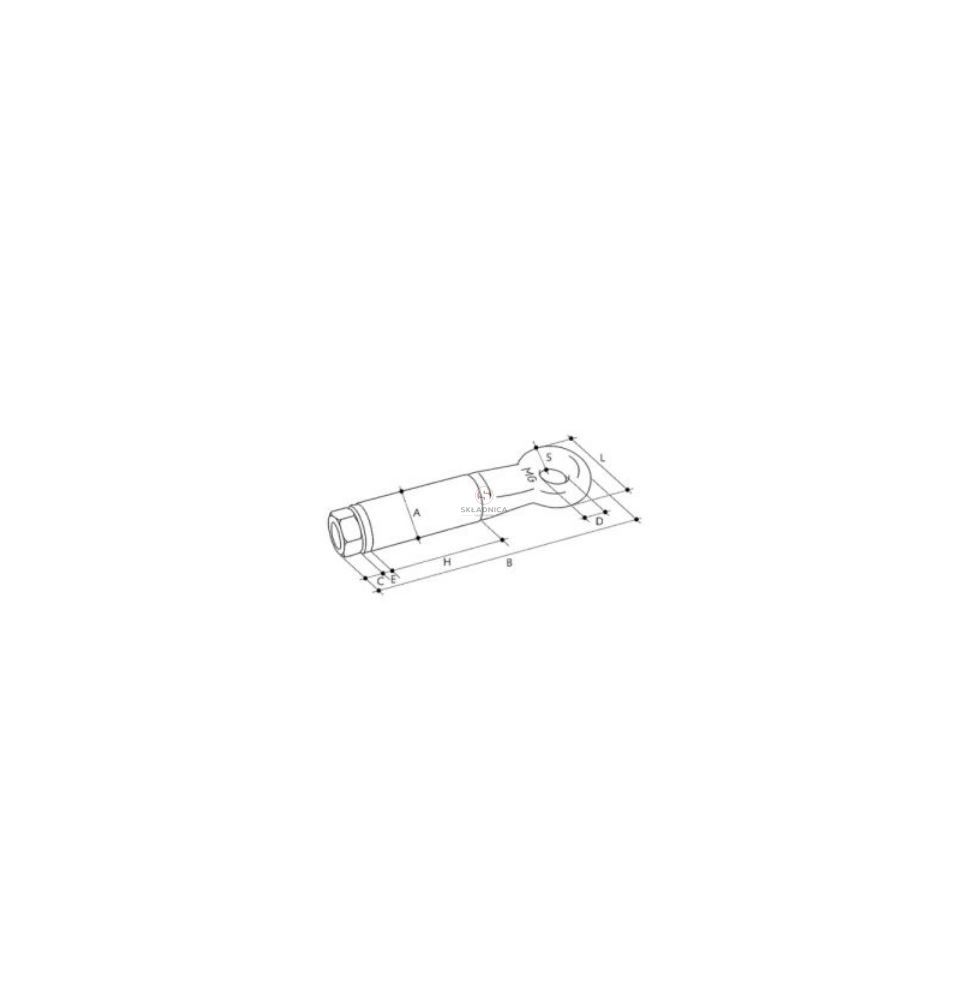 UCHO DO HOLOWANIA - ZACZEP  FI-45  6T [PC174]