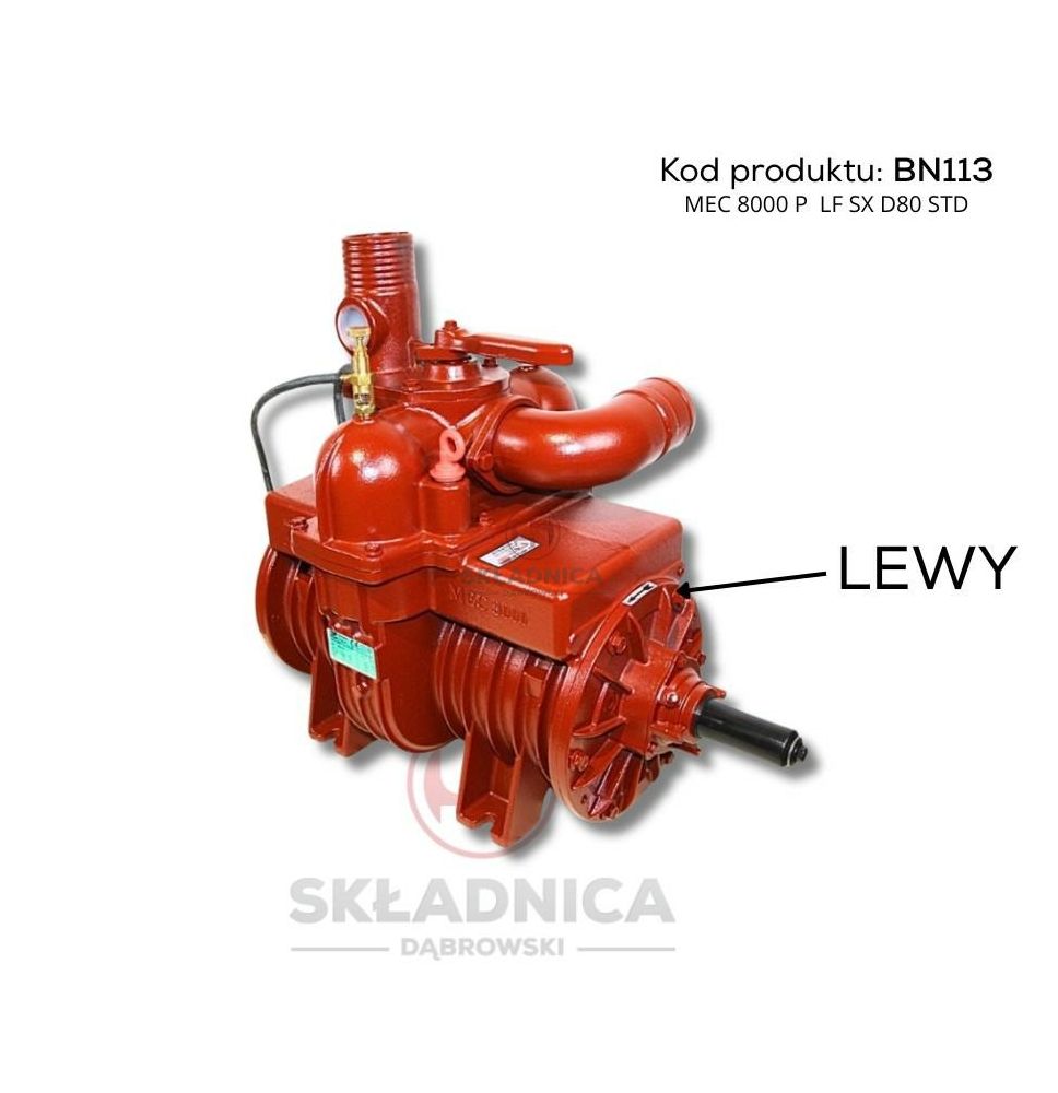 KOMPRESOR BECZKOWOZU  MEC 8000 P  LF SX [BN113]