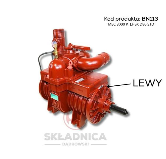 KOMPRESOR BECZKOWOZU  MEC 8000 P [BN113]
