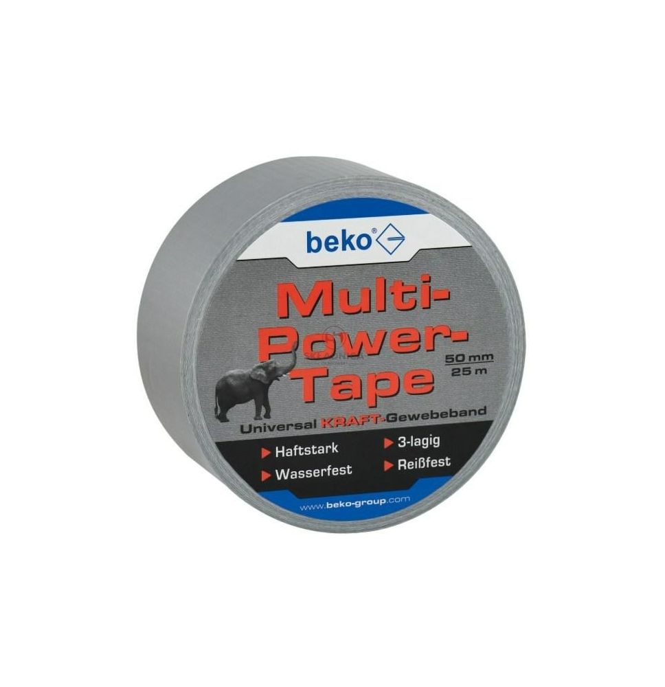 TAŚMA MULTI-POWER SREBRNA 50MM*25M [A-BEKO-11]