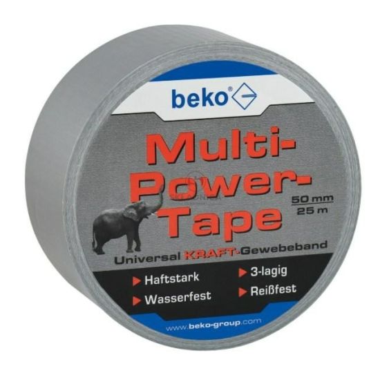TAŚMA MULTI-POWER SREBRNA 50MM*25M [A-BEKO-11]