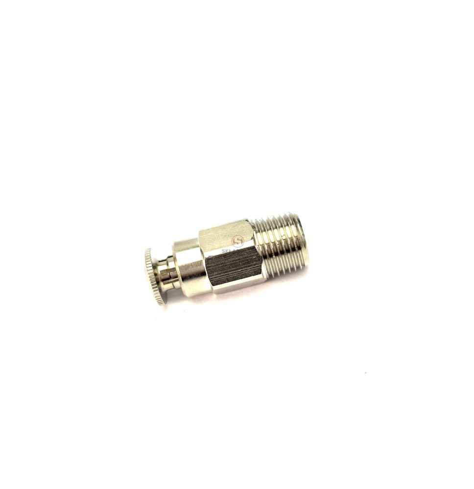 STRAIGHT PLUG CONNECTOR 4 MM G1/8" [SMC01-0116]
