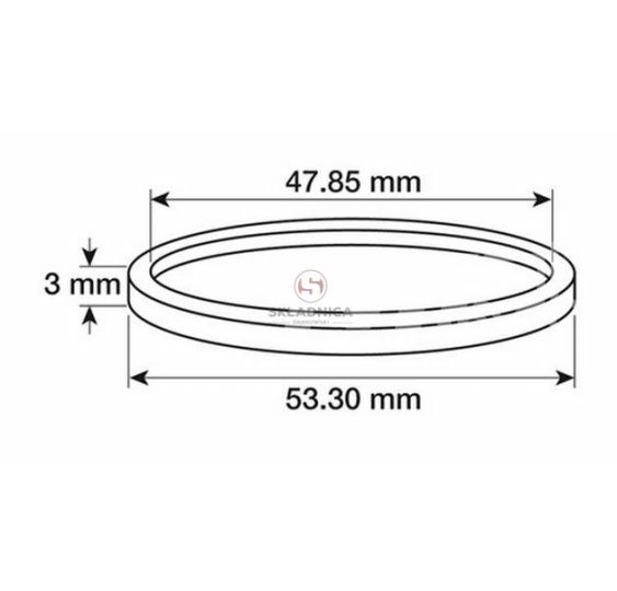 USZCZELNIACZ  53.30 * 47.85 *3.00 [A6-2259-]