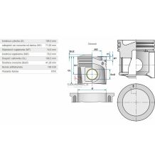 ZESTAW NAPRAWCZY JD 106,5 MM 3P SW-41,27 [CJS113]