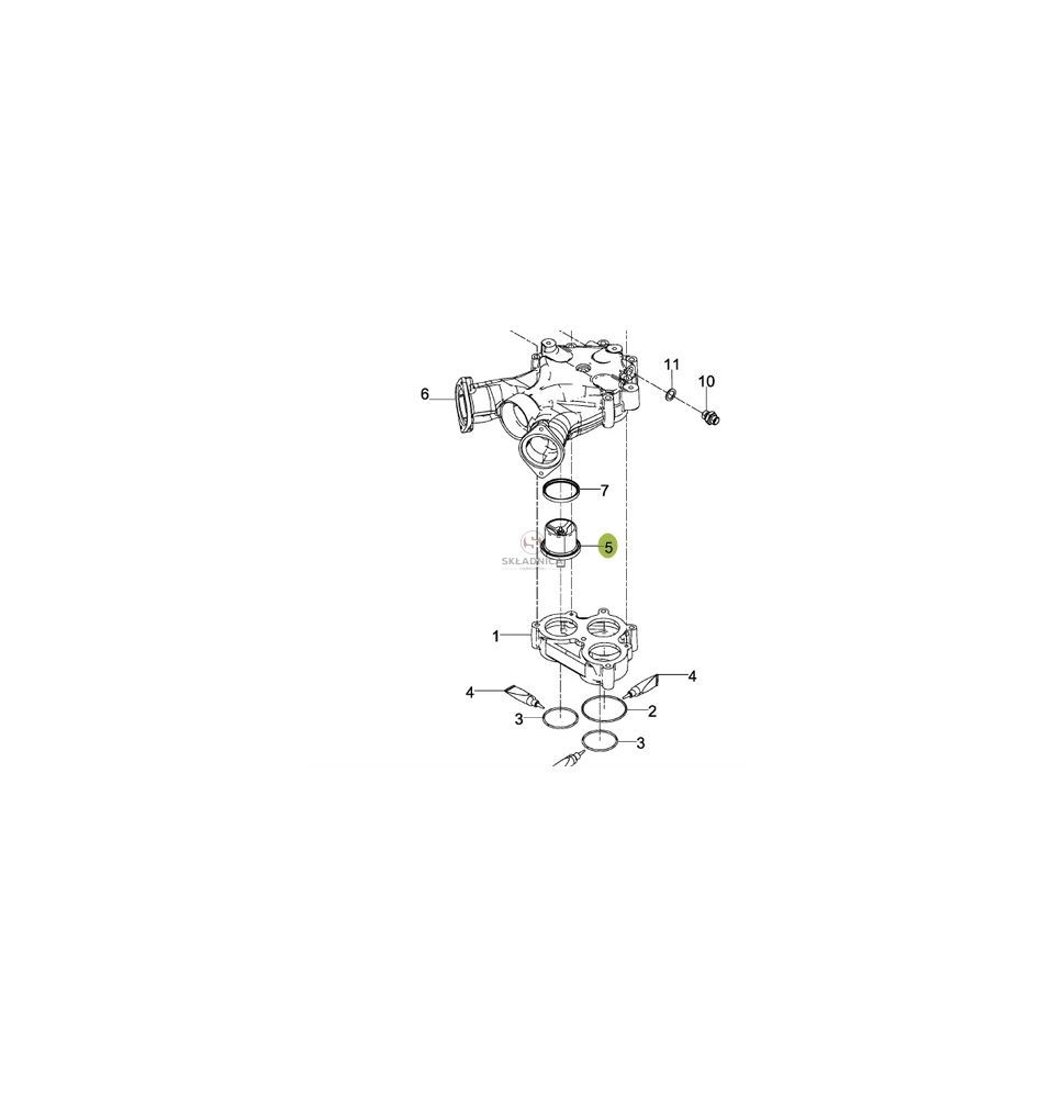 TERMOSTAT @?? TEMP 83C [CXB564]