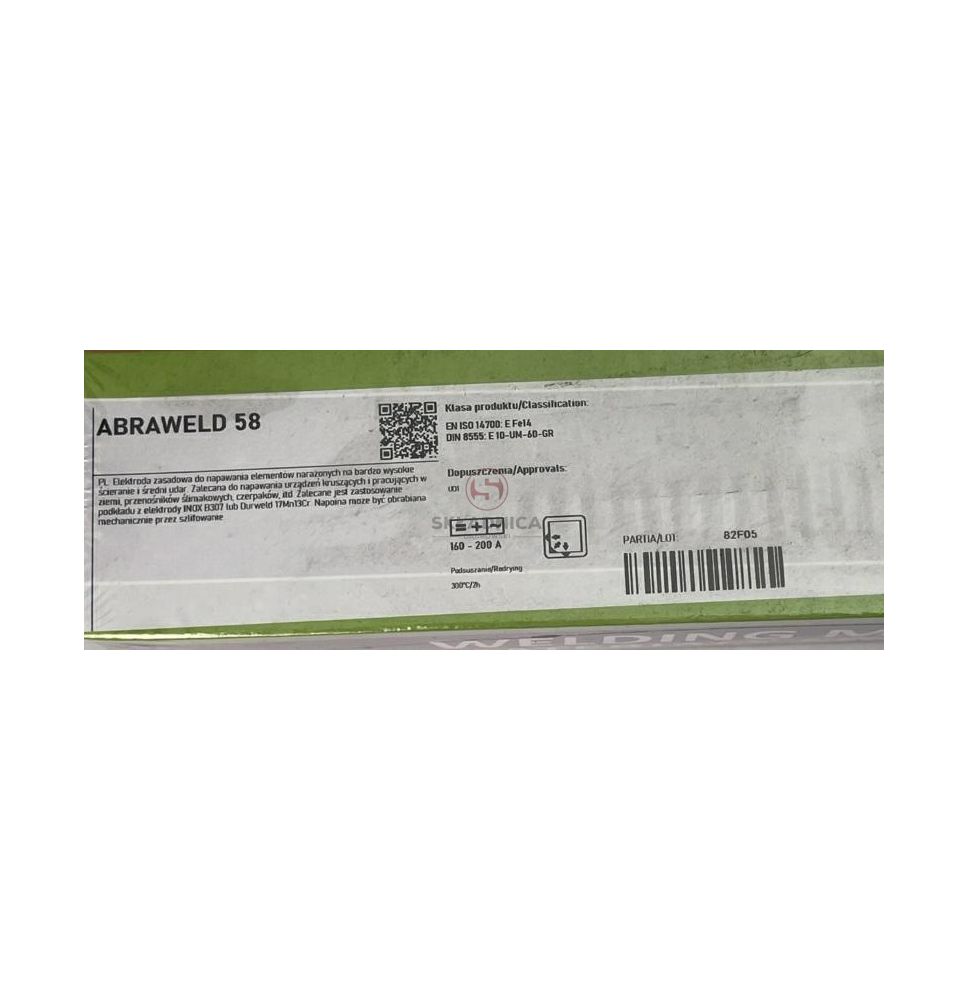 ABRAWELD 58  ELEKTRODY    FI 4.00X 450 [EL1440]