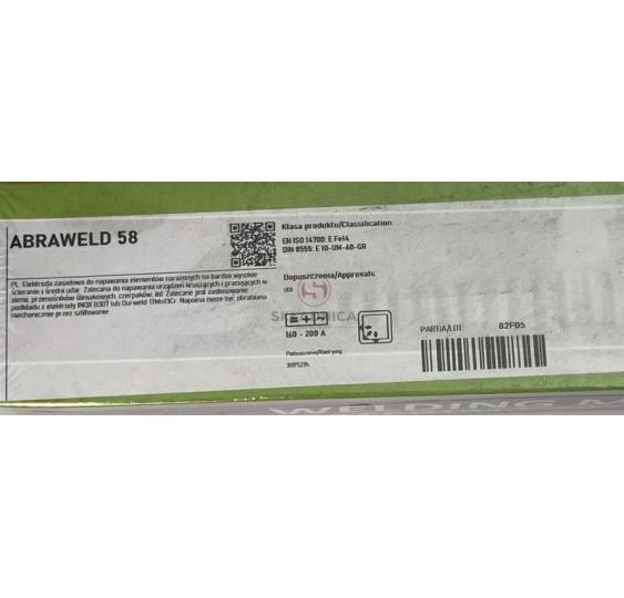 ABRAWELD 58  ELEKTRODY    FI 4.00X 450 [EL1440]