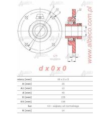 ZESPÓŁ ŁOŻYSKOWY FI-45.00  UCFC 209 INA [ŁOZ12-450]