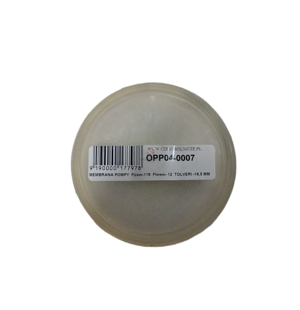 MEMBRANA POMPY PU3/140 MODEL III [OPP04-0007]
