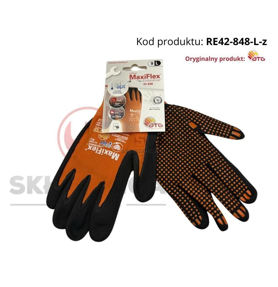 RĘKAWICE ROBOCZE ATG MAXIFLEX ENDURANCE [RE42-848-L-z]