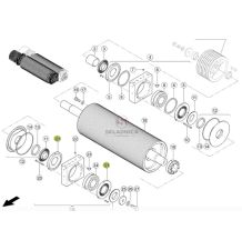 USZCZELNIENIE LABIRYNTOWE FI-55/?? CZĘŚĆ [SCB000273-MM]