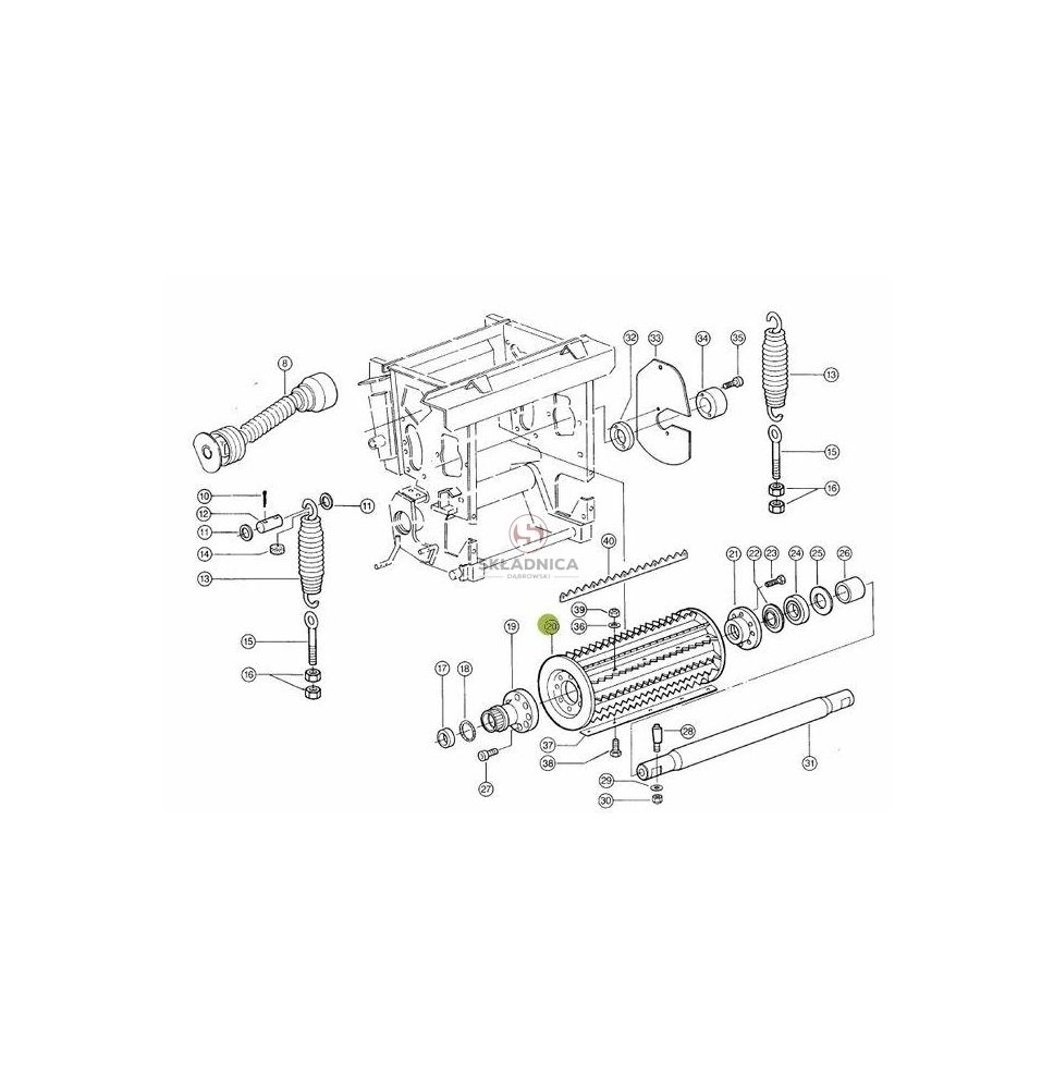 WALEC WCIĄGAJĄCY L-705 FI-185 [SCB069022-AZ]