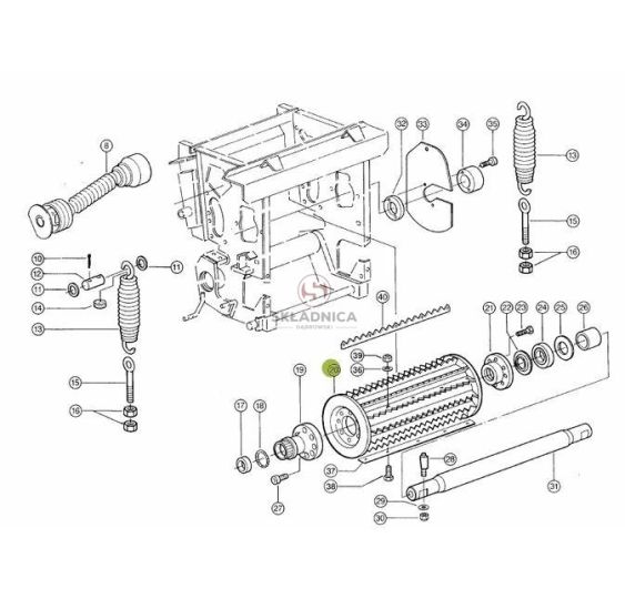 WALEC WCIĄGAJĄCY L-705 FI-185 [SCB069022-AZ]