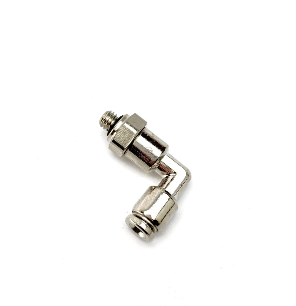 SZYBKOZŁĄCZE KOLANO FI- 4MM / M 6*1 [SMC01-0130]