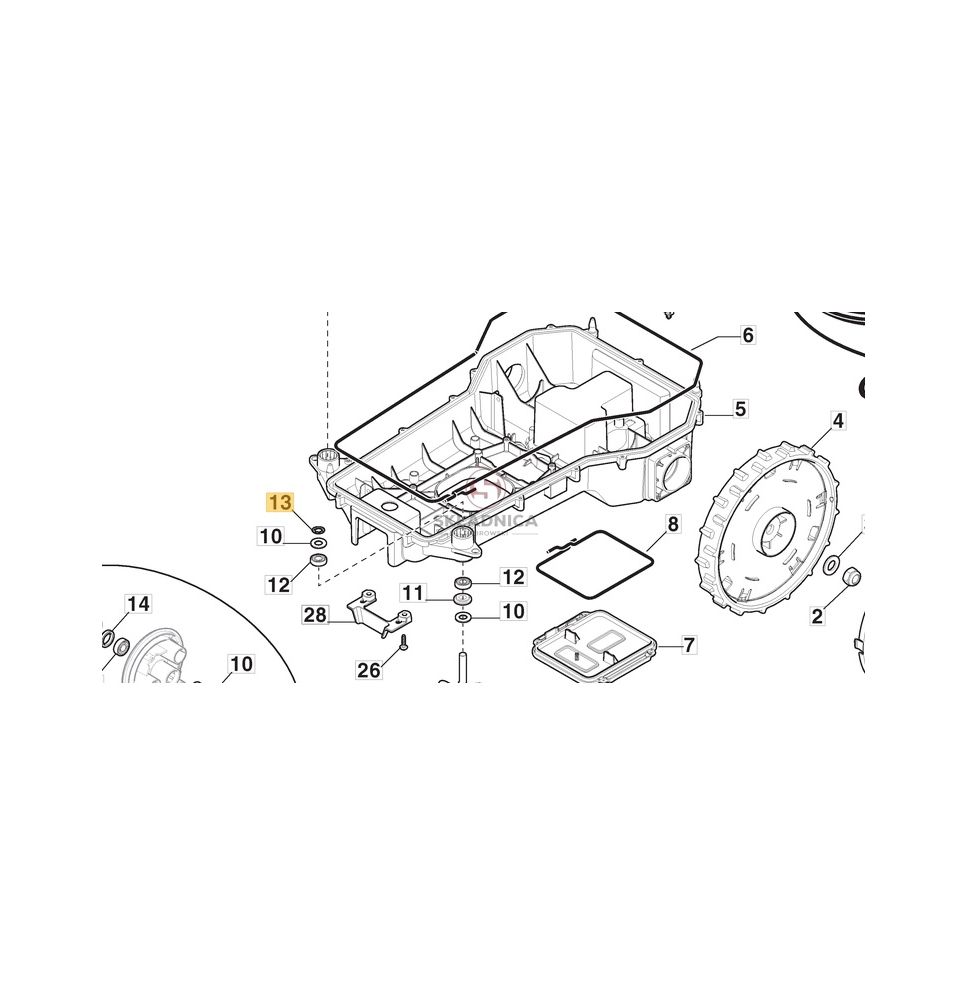 ZABEZPIECZENIE STARLOCK 8 ZĘBÓW D8 STG07-0616