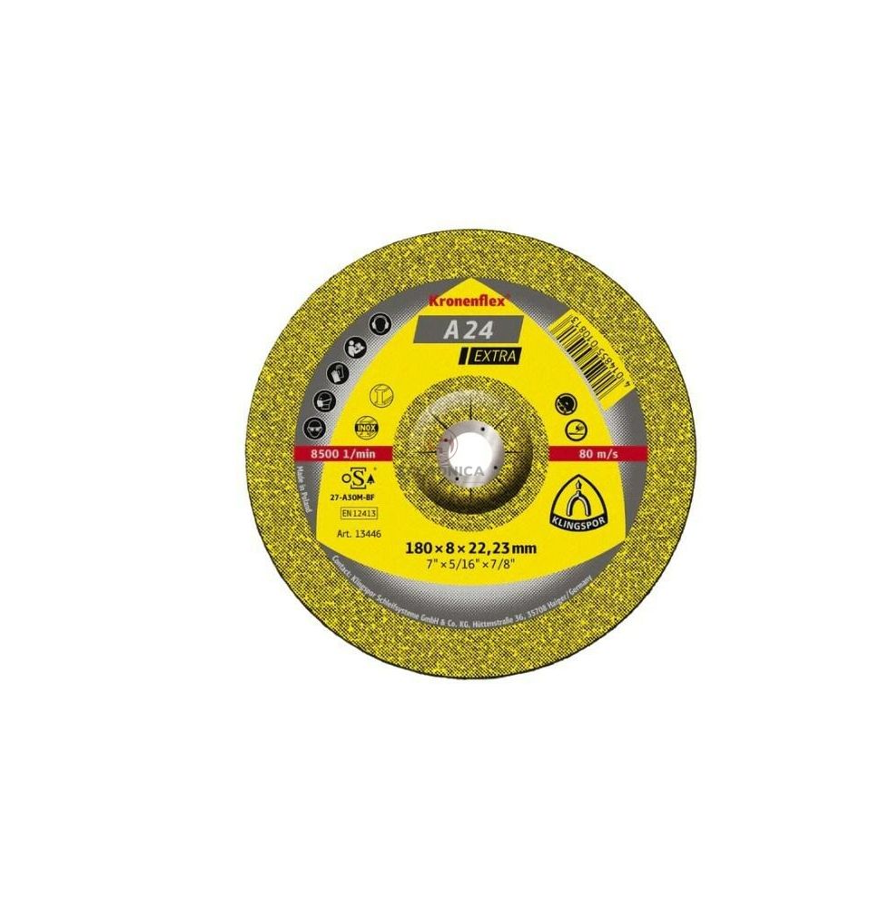 TARCZA DO METALU, 125*6,0*22    KLINGSPO [YK12560]