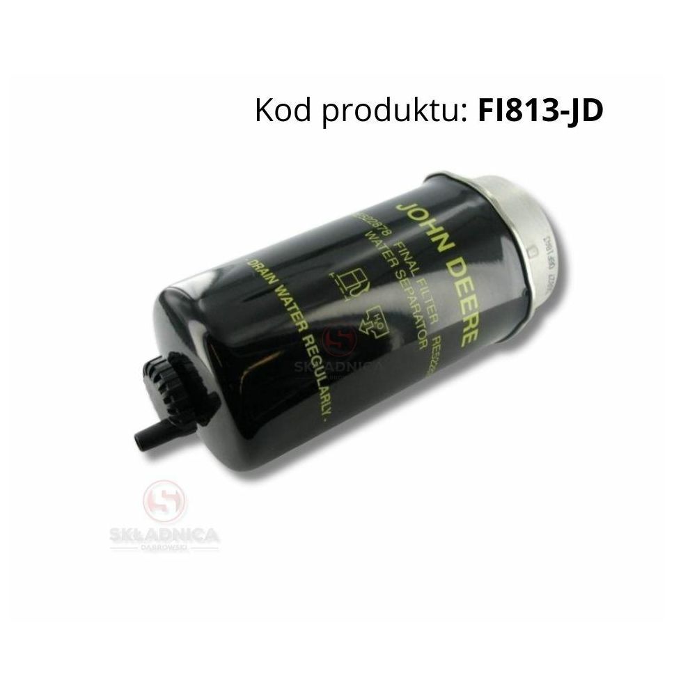 Filtro de combustible FI-69/80 H-195 NF [FI813-JD]