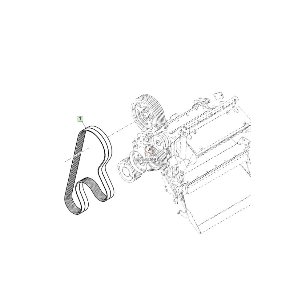 6A-3125   ZESTAW PASÓW ( 3+3) [PK312540-JD]