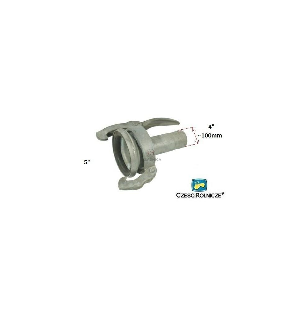 PERROT 5" FEMALE CONNECTOR - HOSE 4"~FI 1 [BNA508]