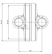 Fourche double (30,20-106,00) [WWB2601]