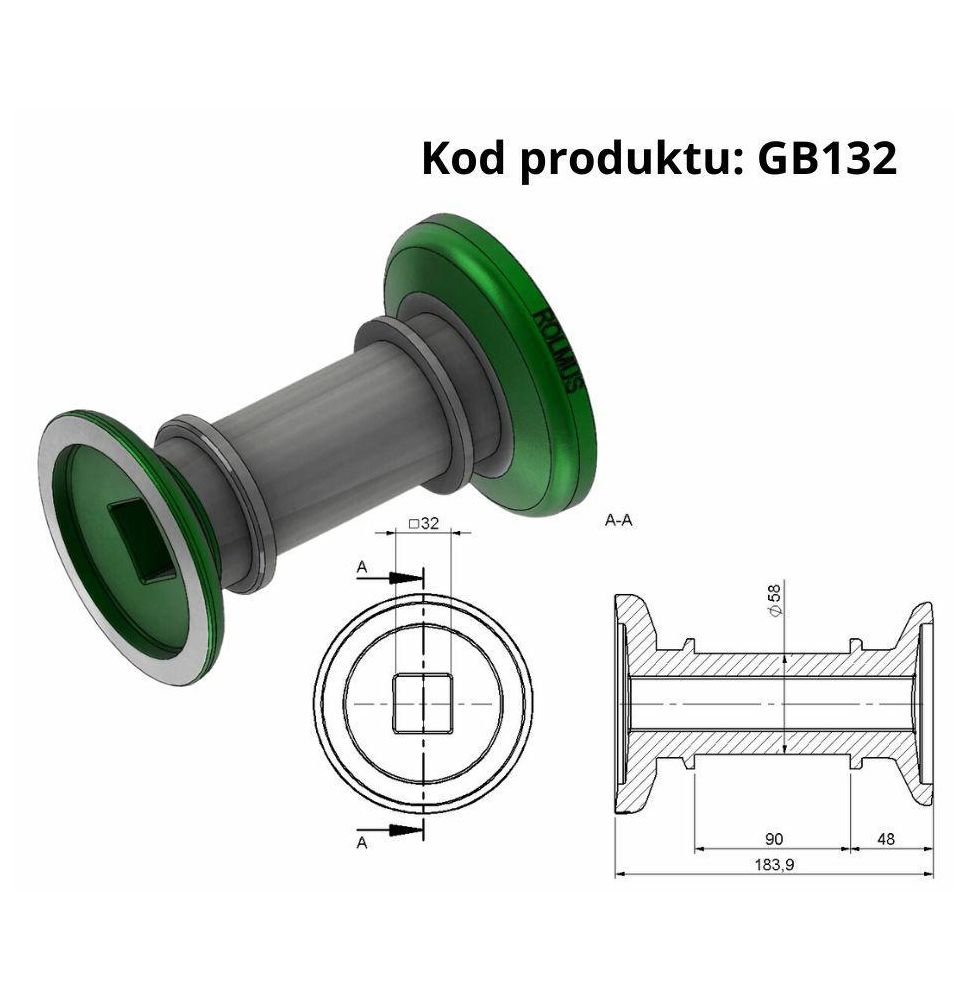 TULEJA ŁOŻYSKA ST FI30 - GB132