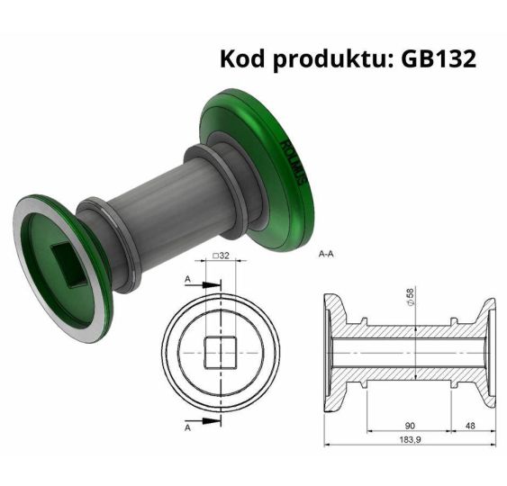 TULEJA ŁOŻYSKA ST FI30 - GB132