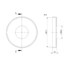 OSŁONKA PIASTY - [GB163]