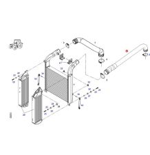 PRZEWÓD TURBINA-INTERCOOLER - [CFS590]