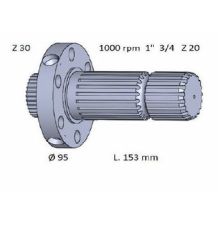 WAŁ Z -20 1-3/4" L-153+Z30 - [CFN609-C]