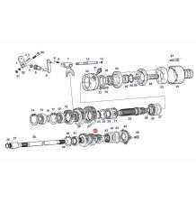 KOŁO ZĘBATE Z-23 + Z-19 + Z-16 - [CFN089-ACH]