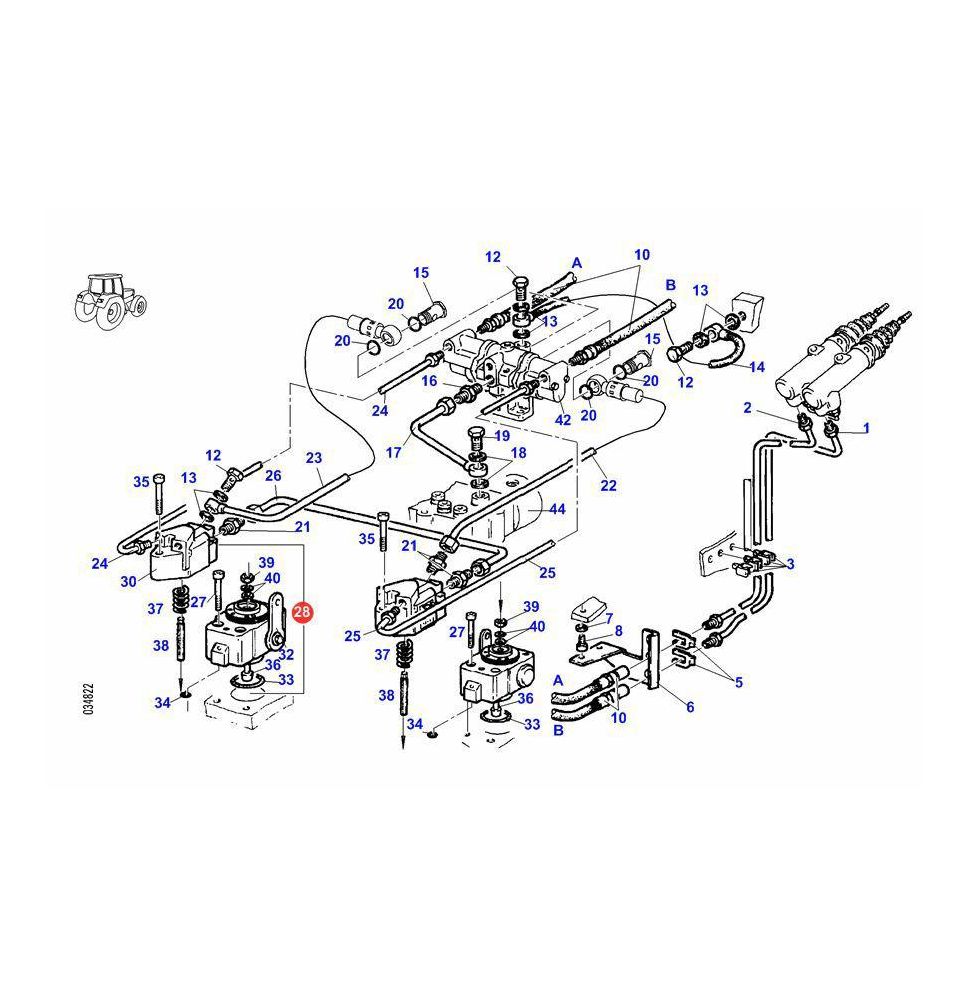 ZESTAW NAPRAWCZY CYL. HAM - [CFD322]