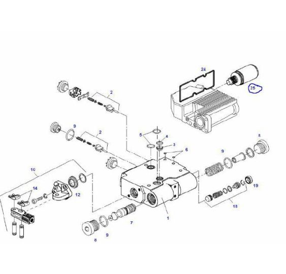 CEWKA ELEKTROZAWORU - [CFE323-A]