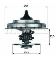 TERMOSTAT @ 67 MM  TEMP. 83C  CLAAS - [CXA561]
