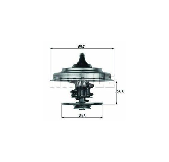 TERMOSTAT @ 67 MM  TEMP. 83C  CLAAS - [CXA561]