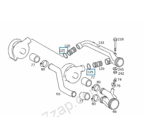 ORING   45.00 * 8.00  viton - [CXA804]