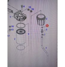 USZCZELKA ZAWORU SEPARATORA PALIWA - [CXD415]